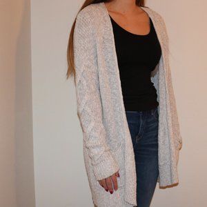 Light Grey Knit Cardigan